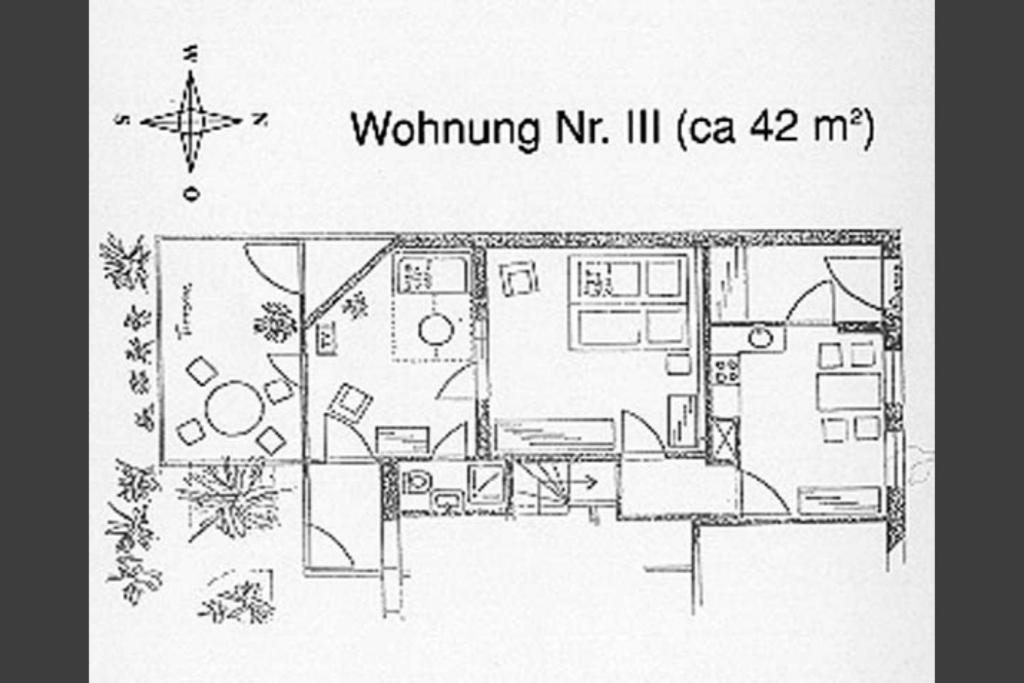 Friesenhaus, App. 3 Lägenhet Westerland Exteriör bild